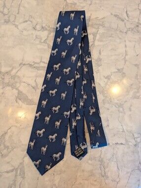 Into Africa Silk Tie with Zebras